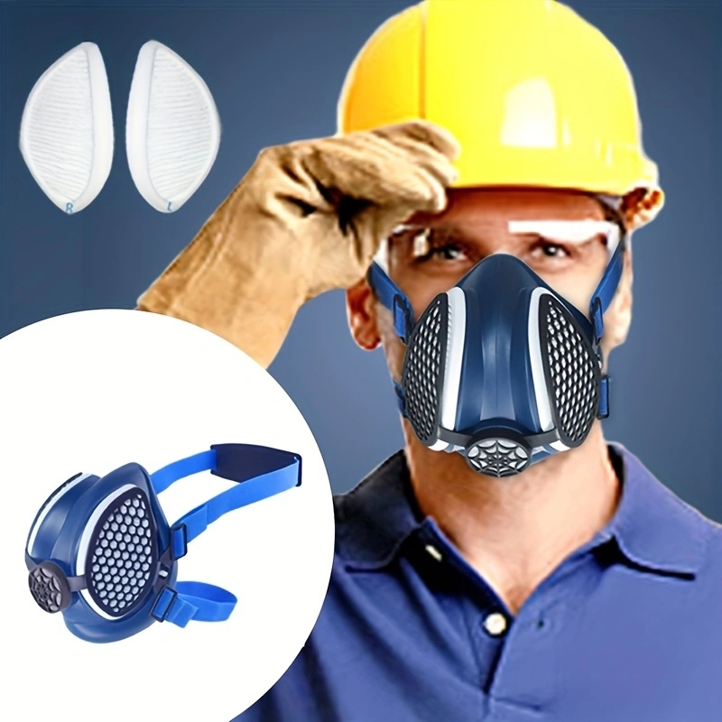 Respirator Half Face - Силиконовая полумаска-респиратор со сменными и многоразовыми