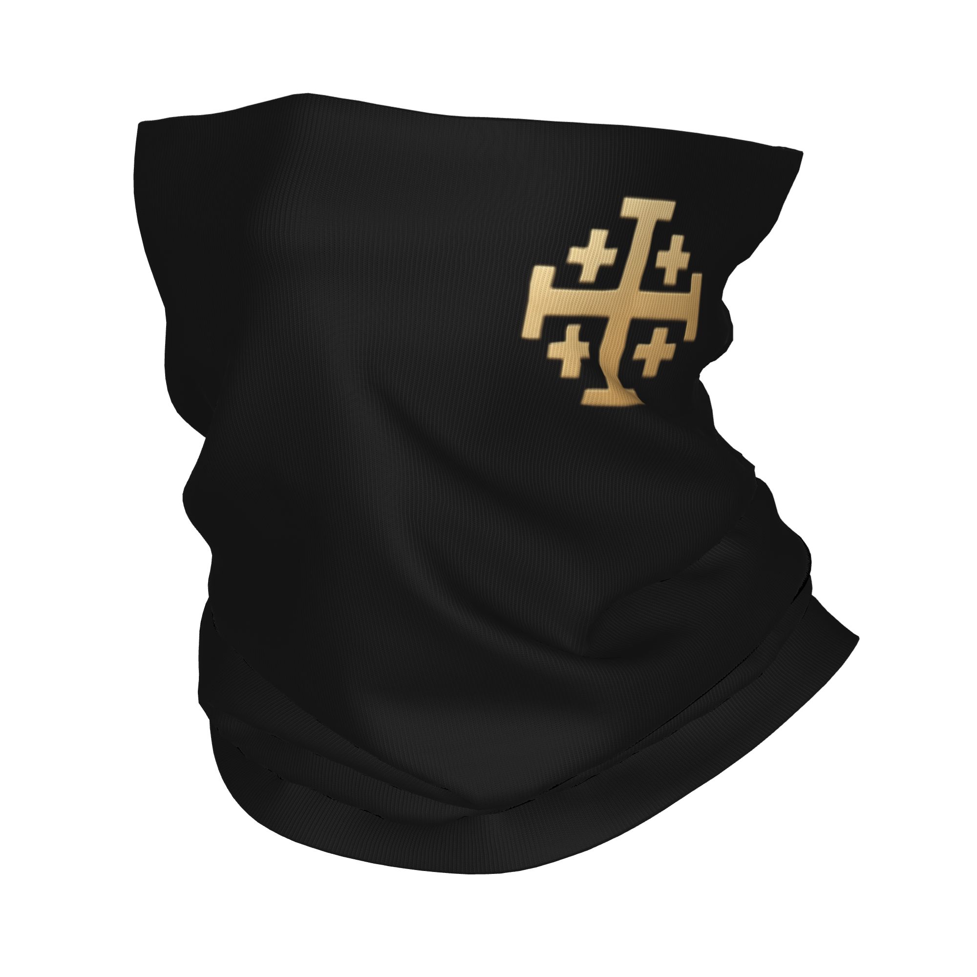 Neck Gaiter Face Cover - Бандана-маска Knight Jerusalem Cross Christian с