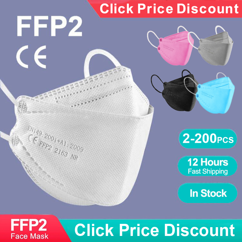Маска KN95 FFP2 для взрослых в – обзор и цена Disposable Surgical Mask