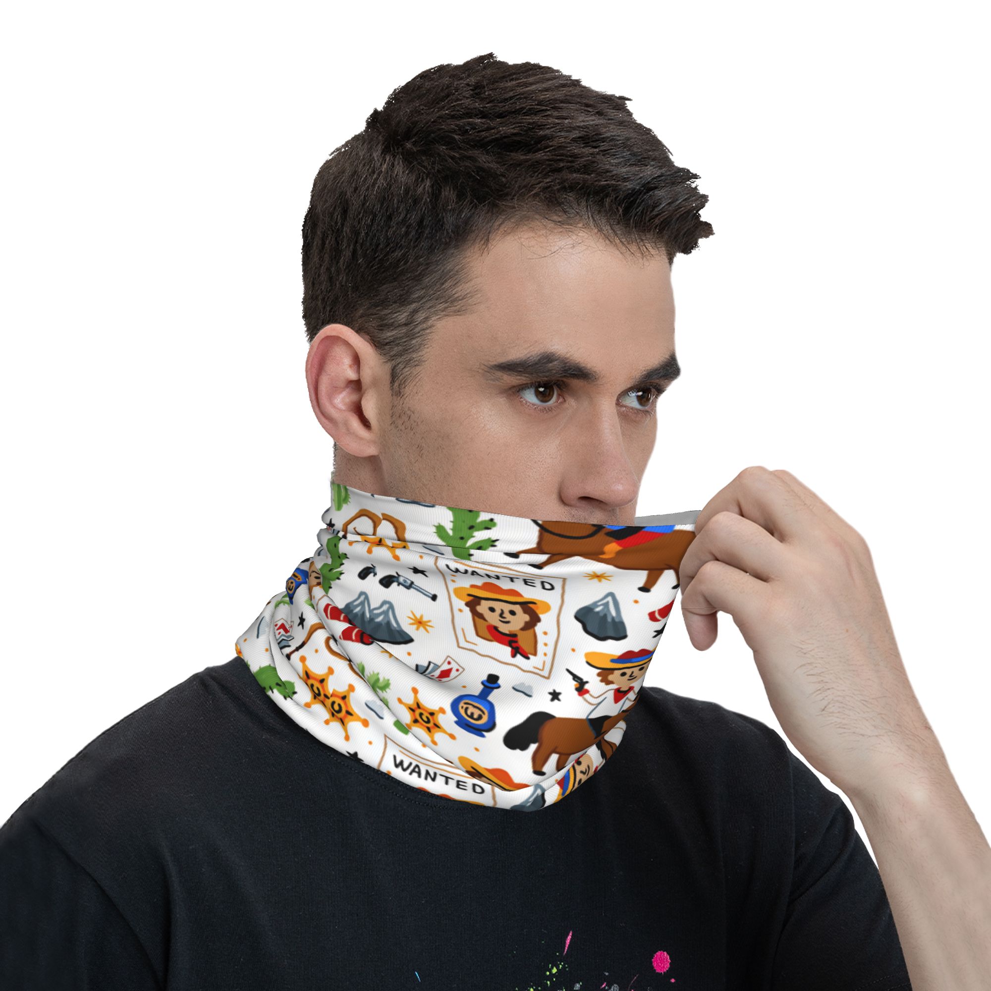 Детская балаклава в стиле вест – обзор и цена Kids Face Mask