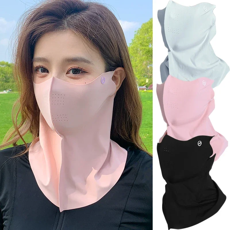 Маска-шарф из ледяного шелка с – обзор и цена Sports Mask Breathable