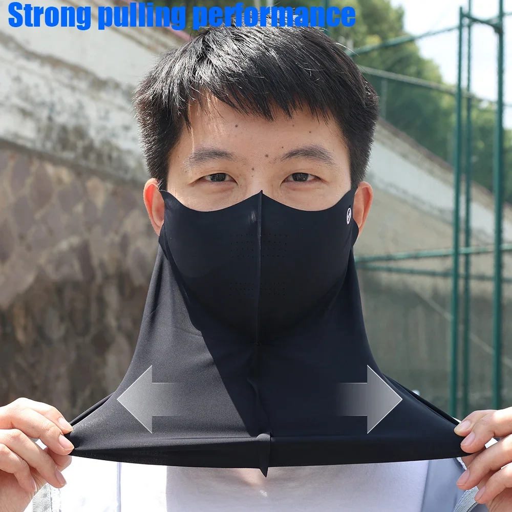 Маска-шарф из ледяного шелка с – обзор и цена Sports Mask Breathable