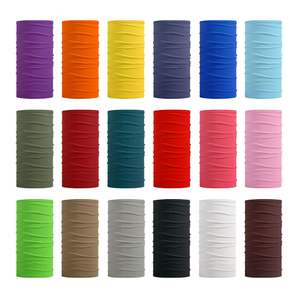 Бесшовные однотонные банданы д – обзор и цена Neck Gaiter Face Cover
