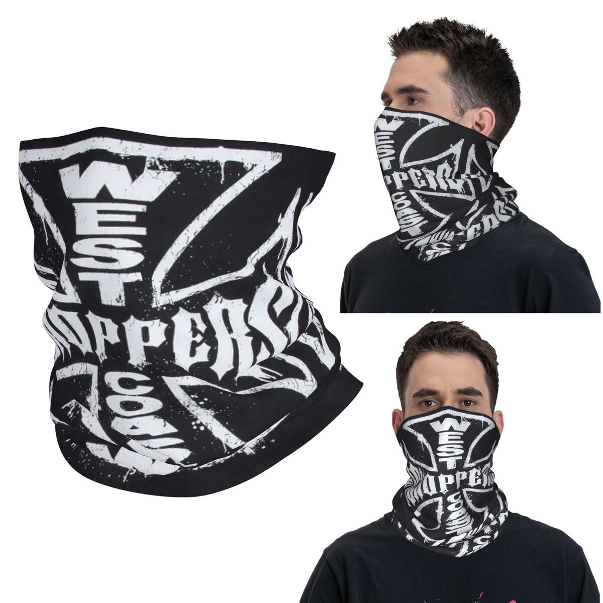 Западное побережье, железный к – обзор и цена Neck Gaiter Face Cover