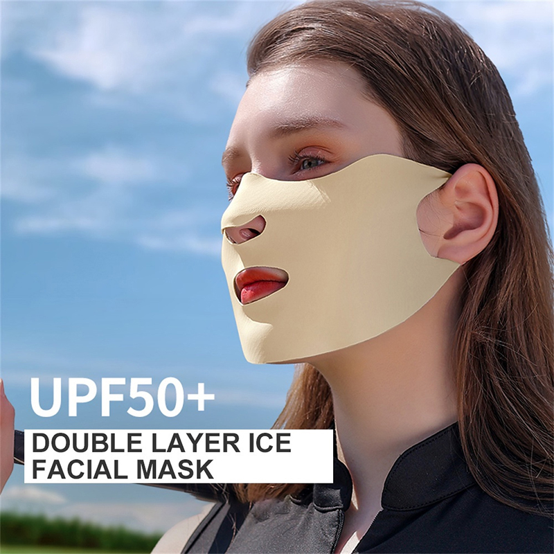 Маска-шторка из ледяного шелка – обзор и цена Sports Mask Breathable